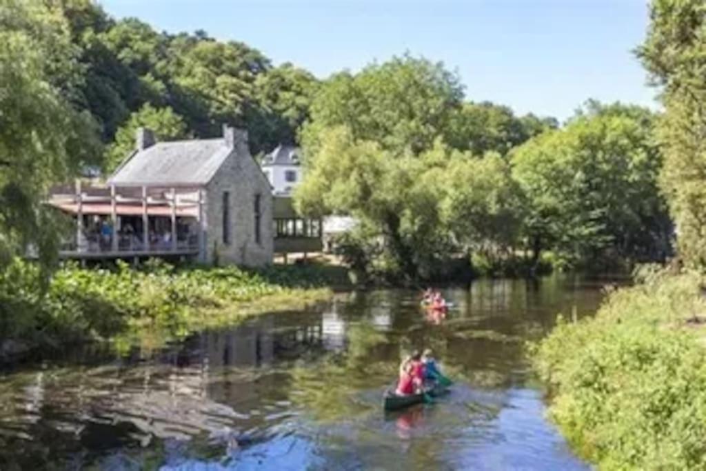 Cottage Entre Mer Et Campagne Pont-Scorff Exterior foto